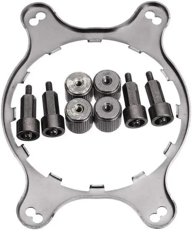 Alt view image 6 of 6 - CPU cooler fan bracket heat sink bracket H55 H75 H80I V2 H100i V2 H115i mounting bracket kit