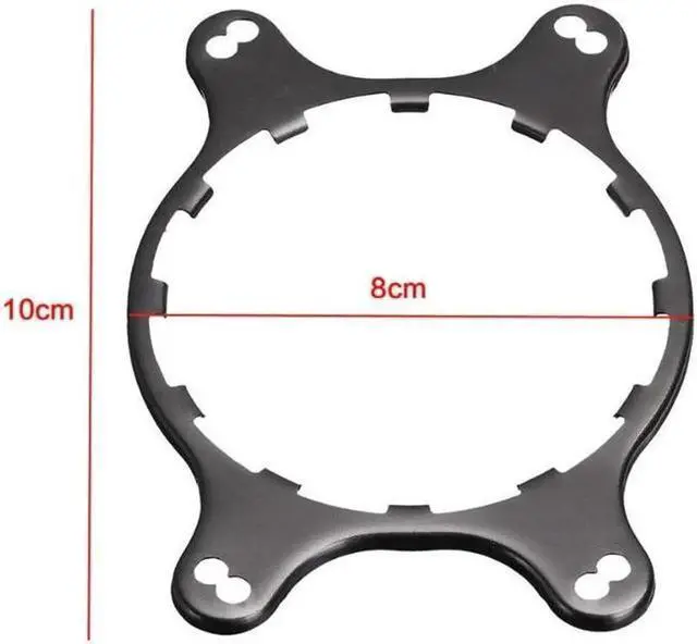 Alt view image 2 of 6 - CPU cooler fan bracket heat sink bracket H55 H75 H80I V2 H100i V2 H115i mounting bracket kit