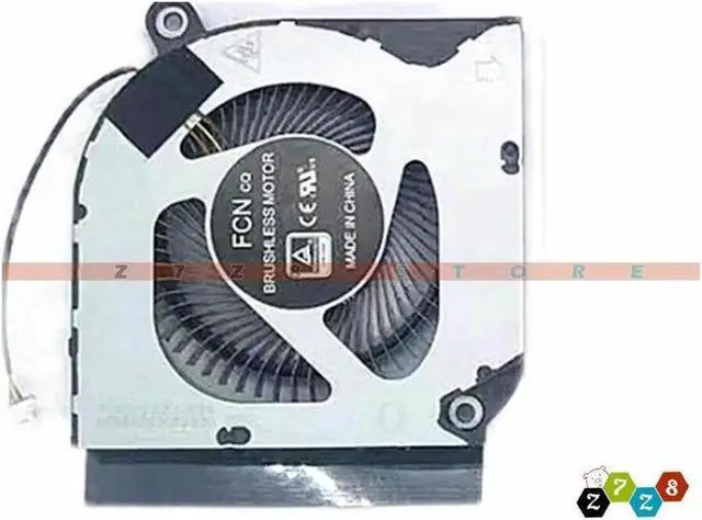 Alt view image 3 of 3 - for AC-ER Predator Helios 300 PH315-52 PH317-53 PH317-53-795U PH317-54 Gpu and Cpu cooling fan