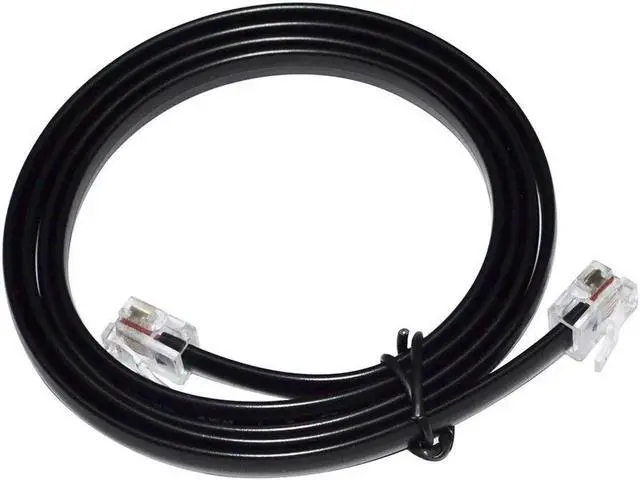 Main image of JAENFONG COMPATIBLE AUTOGUIDER CABLE ST4 KABLE FOR IOPTRON IEQ30 PRO ZEQ25 IEQ45 CEM60 CEM25P CME120-EC AUTO GUIDER RJ11 RJ12 6P6C KABLE Cable length:2m