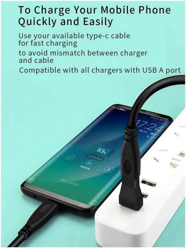 Alt view image 6 of 6 - USB C to USB 3.0 Adapter, 2-Pack USB 3.1 Type C Female to USB 3.0 A Male Adapter Converter Support Data Sync and Charging