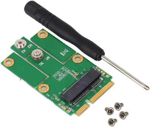 Main image of M.2 NGFF / Key E Card to mPCIe (PCIe+USB) Adapter For Laptop Desktop mPCIe slot