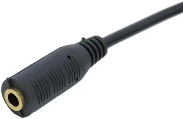 Alt view image 5 of 6 - JAENFONG 1.5/3/5m Male to Female 3.5mm Jack Male to Male Plug Stereo Aux Extension Cable Cord Audio for Phone Headphone Earphone L1(Male to Female) (5M)