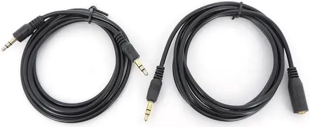Main image of JAENFONG 1.5/3/5m Male to Female 3.5mm Jack Male to Male Plug Stereo Aux Extension Cable Cord Audio for Phone Headphone Earphone L1(Male to Female) (5M)