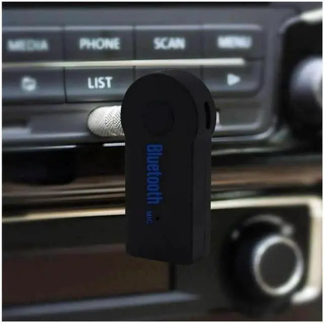 Alt view image 4 of 6 - Wireless Bluetooth Receiver Adapter Dongle Mini 4.1 Stereo 3.5mm Jack for Car Computer Music Audio Aux For Headphone Handsfree