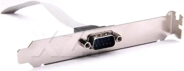 Alt view image 3 of 3 - 1pcs for Motherboard 9 Pin RS232 DB9 Pin Com Port Ribbon Serial Cable Connector Bracket Female