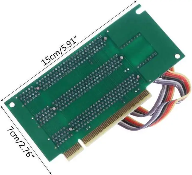 Alt view image 3 of 6 - JAENFONG PCI-E 4.0 X16 1 to 2 Expansion Card Gen4 Motherboard Split Card PCIe-Bifurcation X16 to X8X8 Adapter Replacement