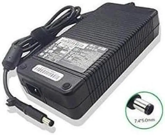 Main image of Laptop AC Adapter 19.5V 11.8A 7.4 X 5.0mm 230W Laptop Charger Compatible with HP 8460W 8560W 8570W 8740W HSTNN-LA12 PA-1231-66HH Notebook Power Supply