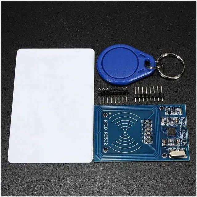 Main image of 3.3V RC522 Chip IC Card Induction Module RFID Reader 13.56MHz 10Mbit/s