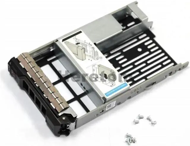 Alt view image 2 of 3 - 2.5" to 3.5" Hard Drive Adapter for Dell PowerEdge T330 T430 T630 T410 T310 R310 3.5INCH HDD Tray Caddy Bracket
