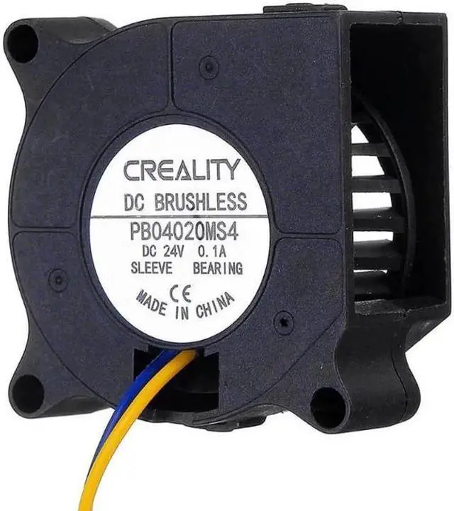 Main image of CREALITY 3D Printer Parts CR-10S Pro PB04020MS4 DC 24V 0.1A Brushless Blower Fan