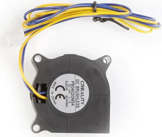 Alt view image 3 of 3 - CREALITY 3D Printer Parts CR-10S Pro PB04020MS4 DC 24V 0.1A Brushless Blower Fan