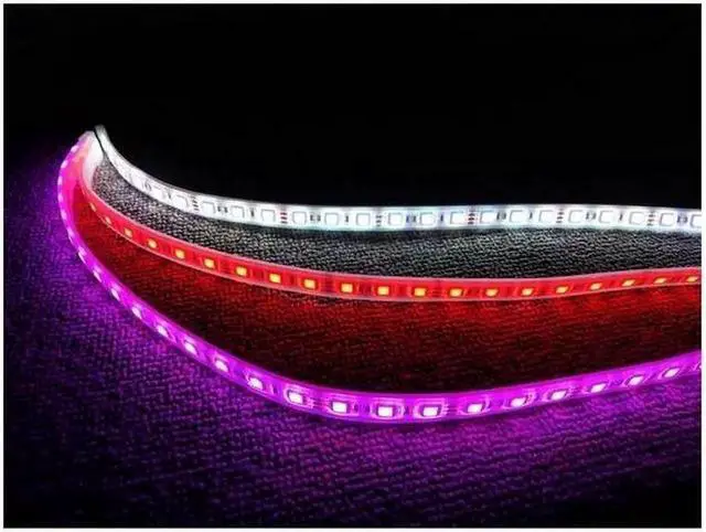 Alt view image 2 of 4 - 70cm (27.5inch) LED Strip Light 12V 4-pin Desktop Chassis decorative RGB LED Strip
