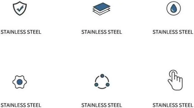 Alt view image 2 of 4 - 24 piece stainless steel cutlery set gift box set hotel cutlery steak knife fork spoon cutlery gift box