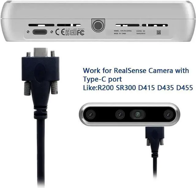 Alt view image 2 of 7 - Type-C USB 3.1 USB-C Male to Male Type-C USB 3.1 USB-C with M2 Screws Locking Panel Mount Type 10Gbps Data Cable 1.2M