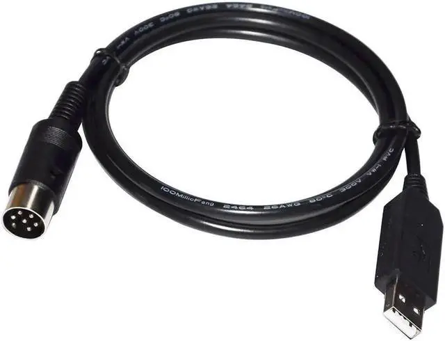 Alt view image 2 of 2 - JAENFONG FT232RL USB TO 6PIN DIN CAT PROGRAM RADIO CABLE FOR TS-450 TS-450S TS-680 TS-690 TS-790 TS-850 TS-940 TS-950 LD-150 Cable length:2m
