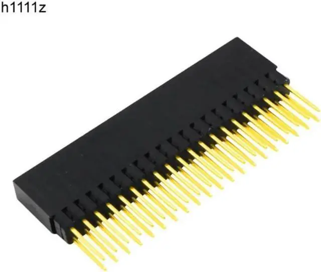 Main image of 40Pin GPIO Connector 2x20-pin(40Pin) Extra Tall Female Stacking Header for Raspberry Pi A+ Pi Model B+ Pi 2 3 4B w/ Acrylic Base