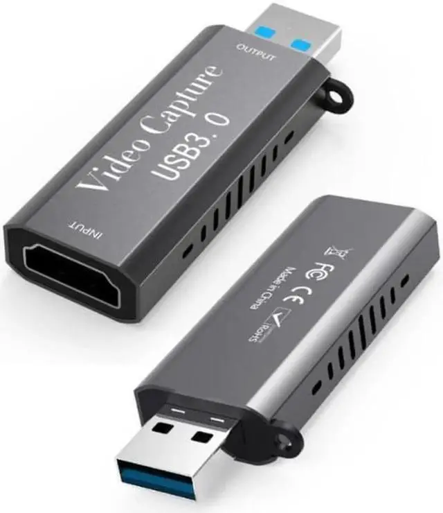 Main image of HDMI To USB 3.0 Video Capture Card 1080P HD Recorder Game/Video Live Streaming For Windows, Android & MacOS Suitable For High-definition Acquisition, Teaching Records, Medical Imaging