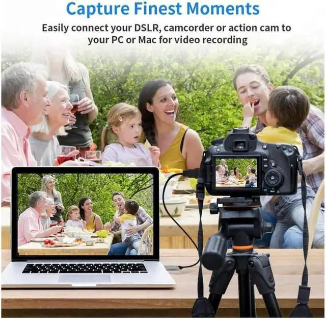 Alt view image 7 of 7 - HDMI To USB 3.0 Video Capture Card 1080P HD Recorder Game/Video Live Streaming For Windows, Android & MacOS Suitable For High-definition Acquisition, Teaching Records, Medical Imaging