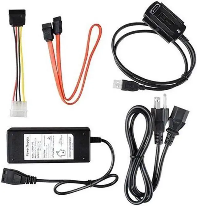 Main image of SATA/PATA/IDE Drive to USB 2.0 Adapter Converter Cable For 2.5 / 3.5 Inch Hard Drive