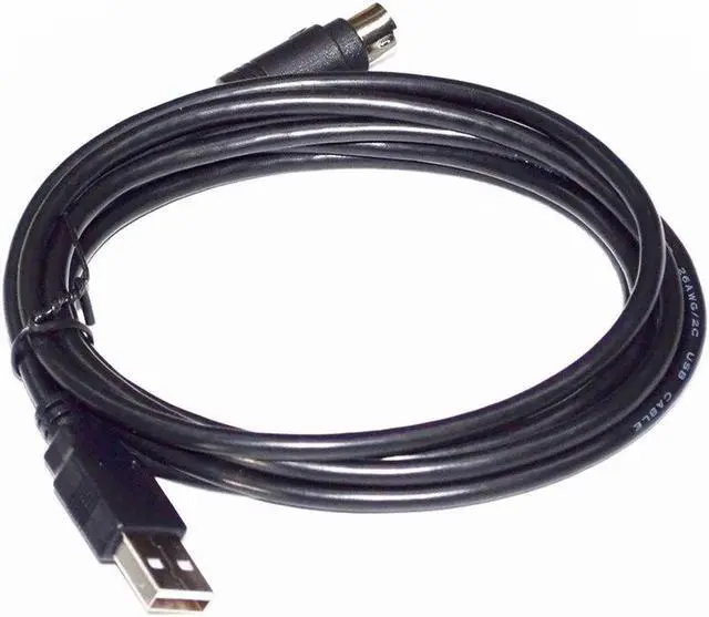 Alt view image 2 of 2 - JAENFONG USB TO MINI DIN 6 PIN MD6 MALE PROGRAM UPGRADE CABLE FOR AUTOMOBILE,USB A MINI-DIN 6PIN INSPECTION DST010 KABLE Cable length:(3.6m)