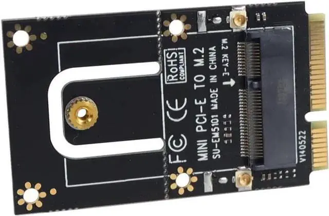 Alt view image 7 of 7 - NGFF M.2 to Mini PCI-E Adapter Card Mini Pci-e to M.2 Wireless Module Conversion Card EM5101 / EM5101B (EM5101 with Antenna)