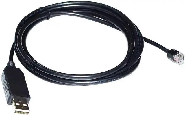 Alt view image 2 of 2 - JAENFONG FT232RL USB TO RJ9 4P4C PLUG RS232 SERIAL COMMUNICATION DEBUG CABLE FOR CDHD CDHD2 SERVO BH86 C7 PORT TO PC Cable length:(1.8M)