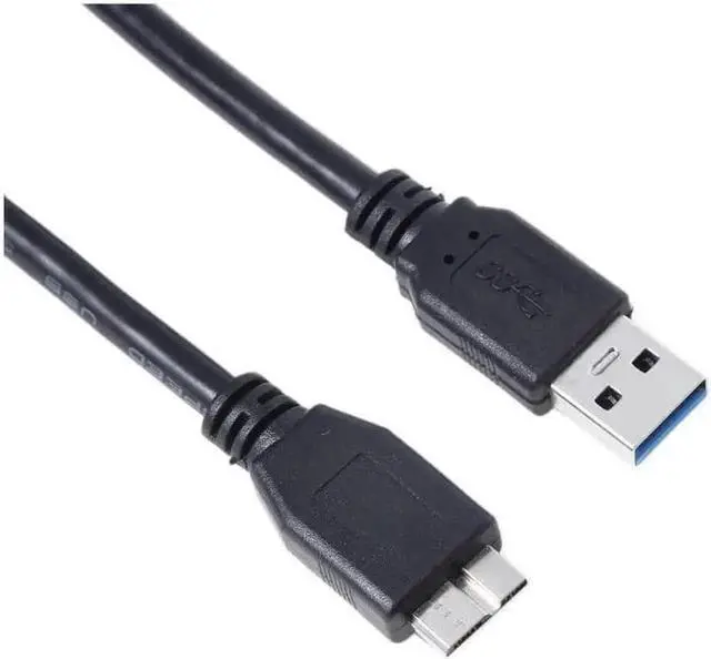 Main image of USB 3.0 Cable Lead Sync for WD My Passport Air Elements Mac 500GB 750GB 7550GB 1000GB SE 1TB 1.5TB 2TB 3TB 4TB 6TB 8TB WDBY8L0020BBK-01 4064-705107-000 A to Micro-B Cable
