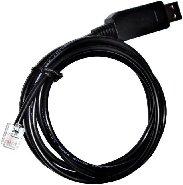 Alt view image 2 of 2 - JAENFONG FT232RL RS485 RJ11 TO USB 6P4C ADAPTER CONSOLE CABLE FOR DELTA VFD SERIES AC MOTOR DRIVER COMMUNICATION KABLE TO PC Cable length:(3M)