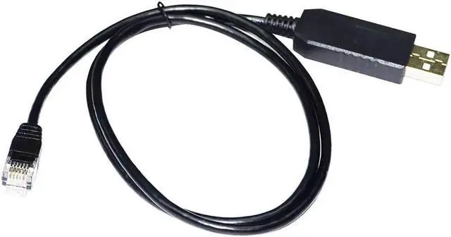 Main image of JAENFONG USB RS232 TO RJ11 6P4C ADAPTER SERIAL COMMUNICATION CONSOLE CABLE FOR DM432C DM442 DM556 DM856 3DM683 AM882 CL57 Cable length:(1.8m) (FT232RL Chip)