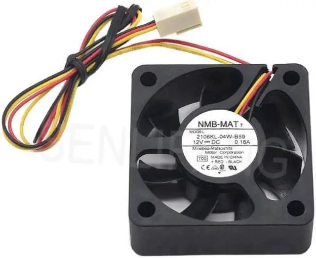 Alt view image 2 of 2 - Para NMB-MAT 2106KL-04W-B59 L00 DC 12V 0.18A 50x50x15mm ventilador de refrigeración de servidor