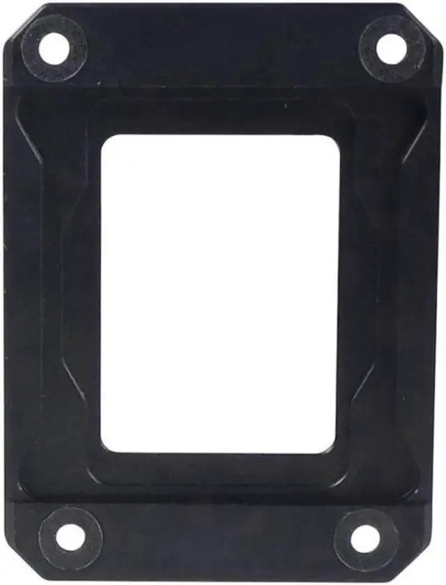 Alt view image 3 of 6 - CPU Contact Frame Anti-Bending Buckle for 12th/13th Generation Socket LGA 1700 , LGA 1800 Aluminum Corrector Bracket ,Black