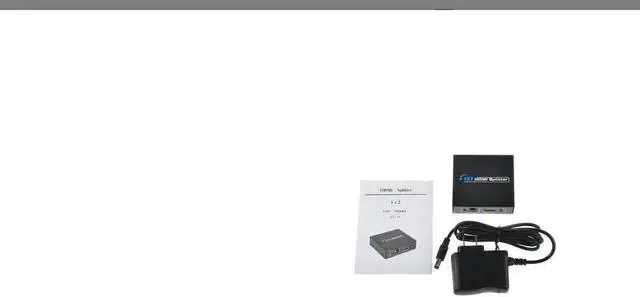 Alt view image 3 of 3 - New Full HD 1x2 Port HDMI Splitter Amplifier Repeater 3D 1080p Female Switch Box Hub