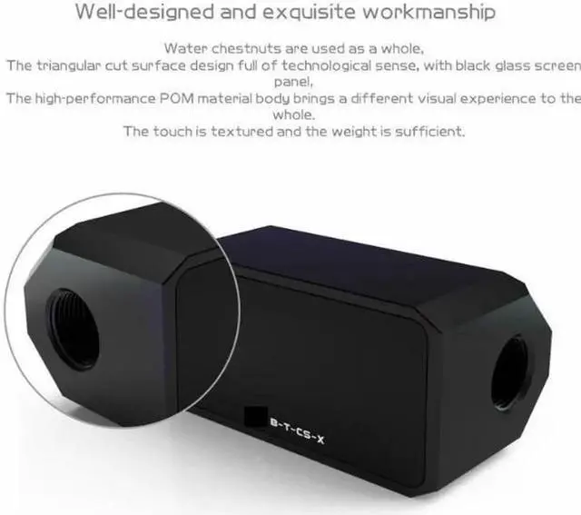 Alt view image 5 of 5 - Defednwe OLED Digital Display Meter Water Cooing System Double G1/4'' Flow Sensor Fitting For Water Temperature Meter / Water Flow