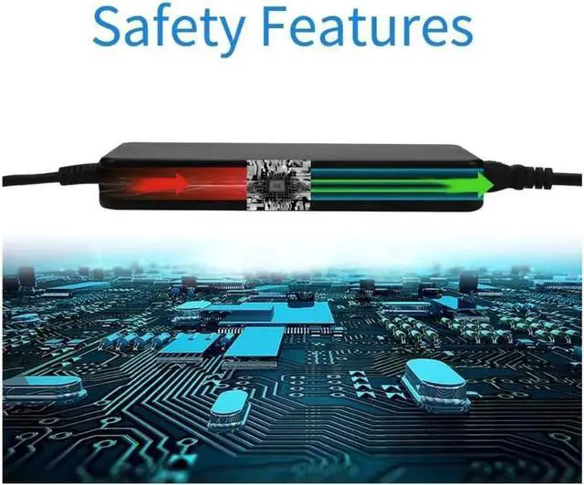 Alt view image 4 of 5 - New 240W 19.5V 12.3A AC Charger Fit for Dell Alienware M17X M18X X51 13 15 17 R2 R3 R4 R5 Precision M6400 M6500 M6600 M6700 M6800 7710 7720 7730 Area-51m PA-9E GA240PE1-00 Power Supply Cord