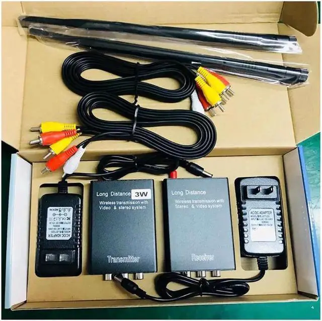 Alt view image 2 of 4 - 2.4Ghz HIFI Digital Wireless Audio Video Adapter Receiver Music Wireless Wifi Transmitter Receiver DC 12V with 3.5mm Audio Cable