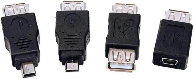 Alt view image 5 of 7 - Sunmns OTG USB Mini Micro Male to Female Connector Adapter Converter, Support Data Sync and Charging, 13 Pieces