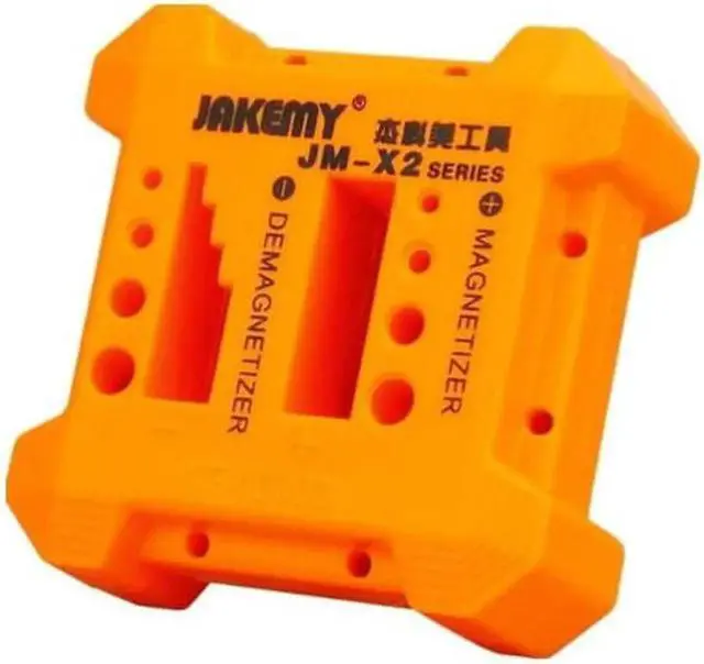 Main image of Mini 2 in 1 Magnetizer Demagnetizer Screwdriver For Steel Screwdriver Blades Tweezers Hand Tools Magnetizing Device JM-X2