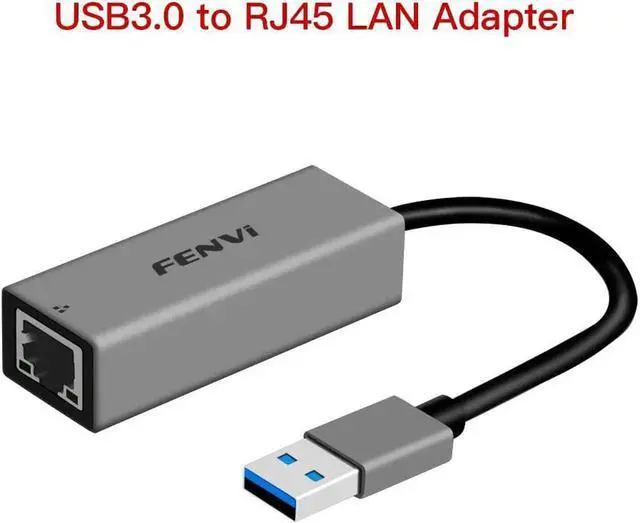 Alt view image 2 of 4 - USB 3.0 USB Adapter USB to Ethernet Adapter to Wireless Gigabit RJ45 Ethernet LAN Network Adapter for Desktops Laptops PC Windows Mac Pro