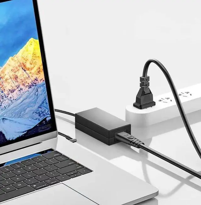 Alt view image 3 of 7 - AC Power Cord for Smart tv,Compatible PS3 Slim / PS4 Slim Playstation 4/PS5, Xbox Series S, Xbox Series X, Xbox One S/X Game Console Power Supply Cable Replacement-6ft