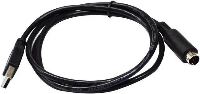 Main image of JAENFONG USB A 2.0 TO MINI DIN 7 PIN MD7 MALE ADAPTER IK MULTIMEDIA IRIG STREAM KEYS 2 PRO DUO I/O MIDI KEYBOARD PC DATA EXTENSION CABLE Cable length:2m