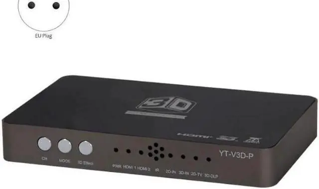 Main image of HDMI Converter/2D to 3D/Video Converter Left and Right Up and Down Format to 3D Suitable Projection Blu-Ray Film EU Plug