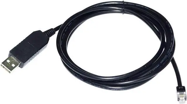 Main image of JAENFONG FT232RL CHIP USB TO RJ9 RJ11 4P4C PLUG RS232 SERIAL COMMUNICATION DEBUG CABLE FOR CDHD SERVO BH86 C7 PORT TO PC Cable length:(3.6m) (FT232RL Chip)