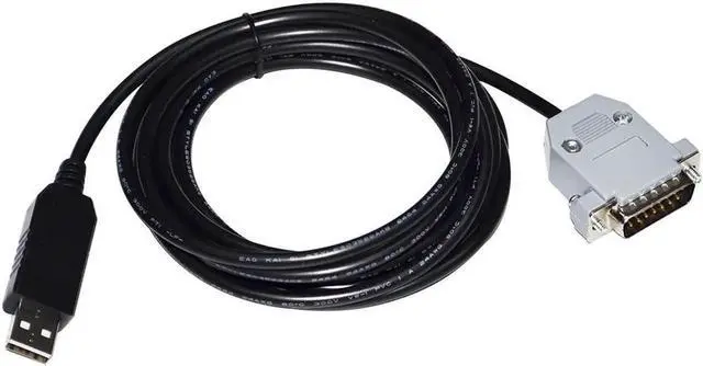 Alt view image 2 of 2 - JAENFONG FT232RL USB TO D-SUB 15 PIN DB15 MALE RS232 CONVERTER SERIAL COMMUNICATION CABLE FOR LASER DRIVERS AND CONTROLLERS (FT232RL CHIP) Cable length:3M