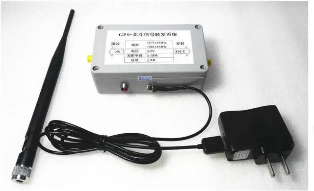 Alt view image 2 of 6 - Indoor GPS Signal Repeater Amplifier Transfer L1 BD2 Full Kit 15M Distance