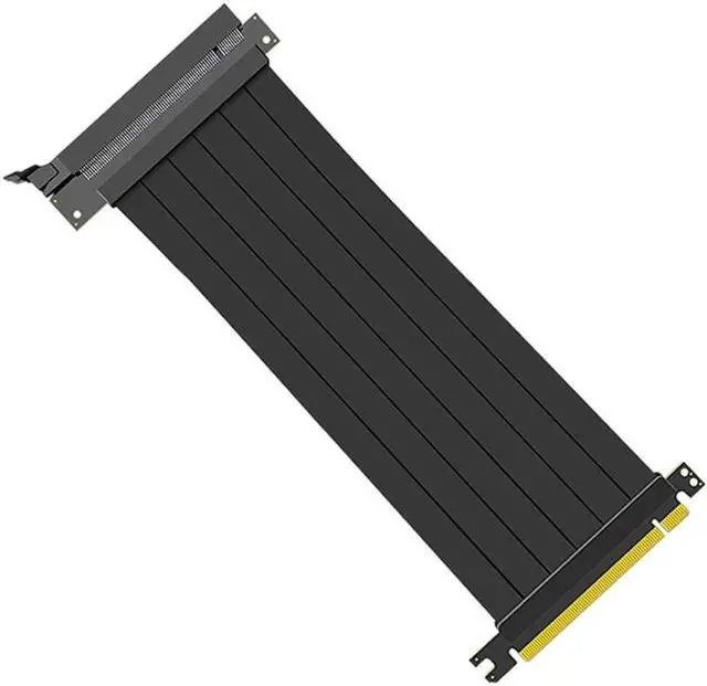 Alt view image 2 of 2 - JAENFONG Full Speed 3.0 PCIE X16 Riser Cable Graphics Card Extension Cable PCI Express Riser Shielded Extender for GPU Vertical(B15)