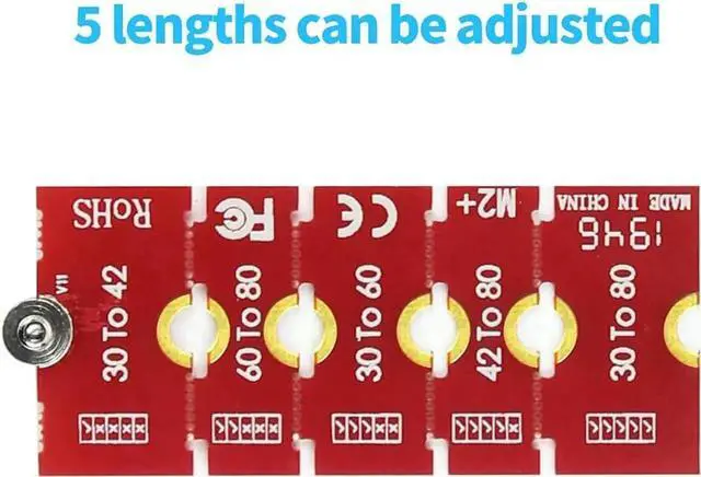 Alt view image 7 of 7 - JEYI M2 M2PLUS NGFF NVME m. 2 Extended Transfer 2230, 2242, 2260, 2280 M2 Change Long Size NVME NGFF M.2 U.2 M3 M.3 SSD