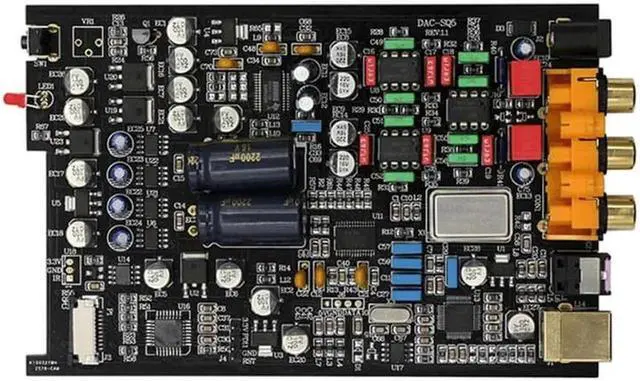 Alt view image 2 of 5 - FX-Audio DAC-SQ5 Mini Hifi USB DAC Audio Decoding Headphone Amplifier Amplificador Decoder PCM1794