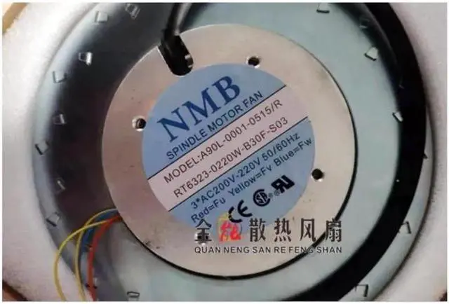 Main image of A90L-0001-0515/R Fanuc CNC machine tool spindle fan RT6323-0220W-B30F-S03