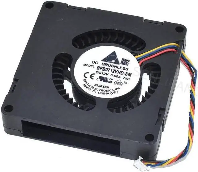 Main image of New For BFB0712VHD 7JK 12V 0.5A 7015 70X70X15MM 7CM 4-Wire Blower Turbine Centrifugal Cooling Fan